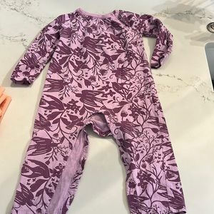 Tea collection pajamas purple mexican print 18-24 mo